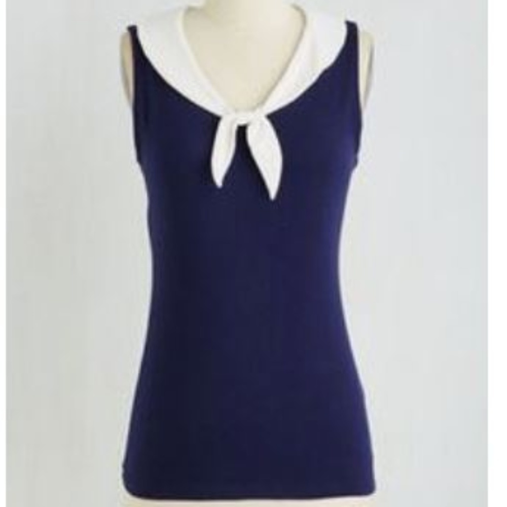 NEW Modcloth Speechless in Seattle Nautical Sailor